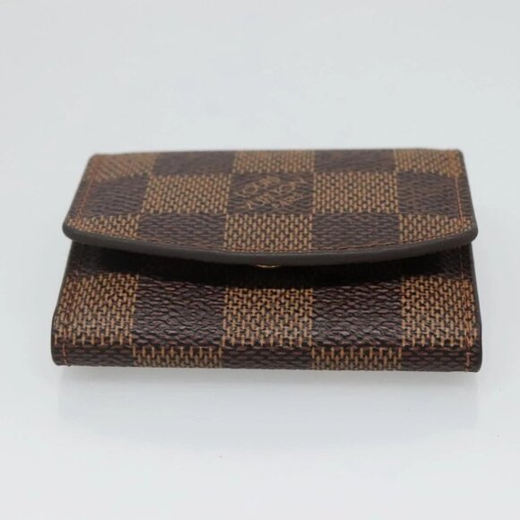 LOUIS VUITTON Damier Ebene Cuffs Cuff Case LV Auth BA3390 - Picture 7 of 16